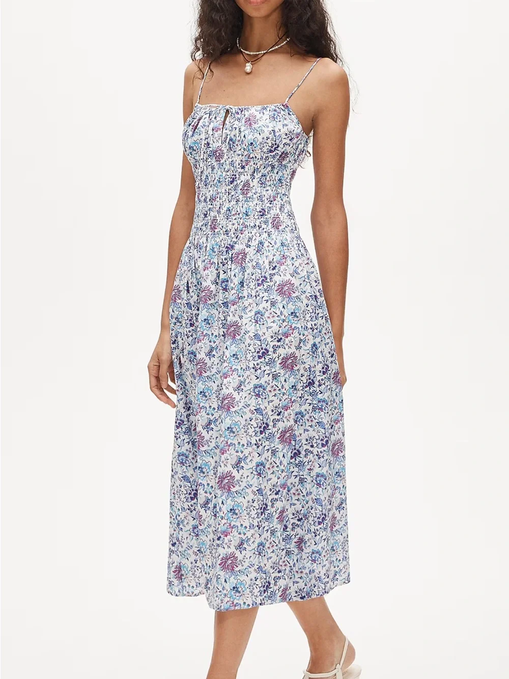 J. Crew Smocked sundress in Liberty® Christelle fabric